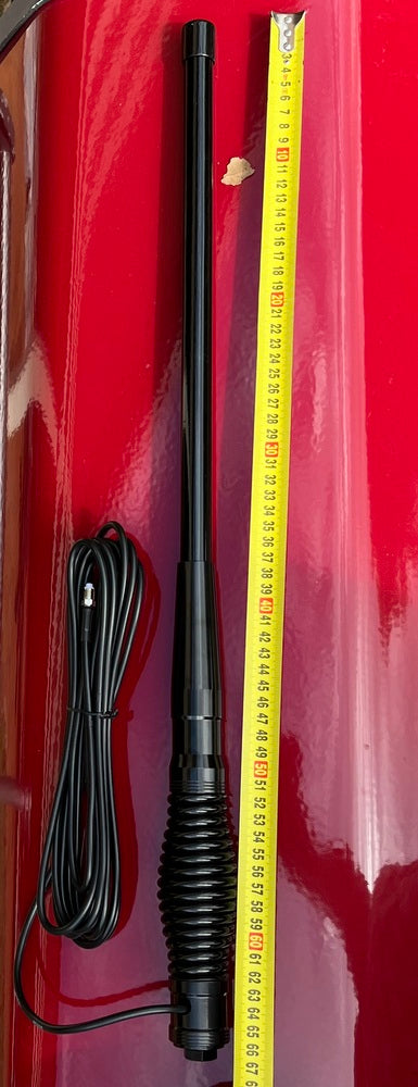 "Little Ripper" UHF CB 477Mhz 660mm Mobile Antenna With Spring, Cable, Plug