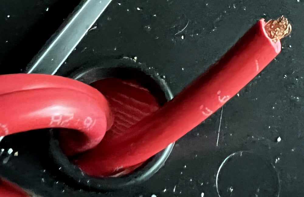 10mm "Red in Colour" Power Cable - Sold Per Metre