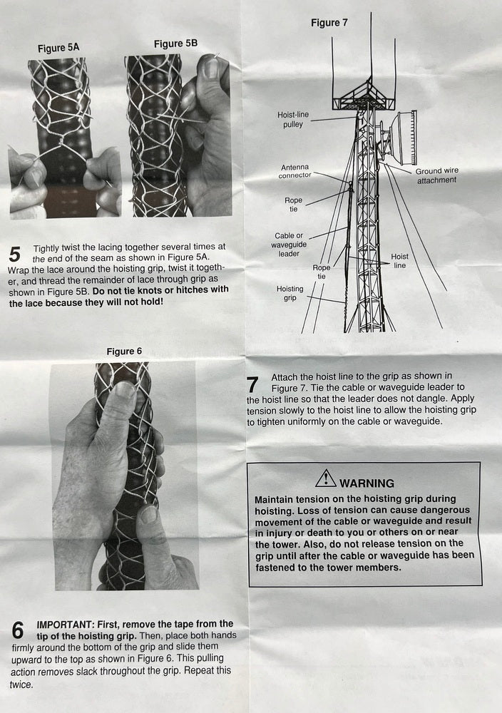 Cable Support Kits - Cable Pull Socks - Cable Hangers - Hoisting Grips