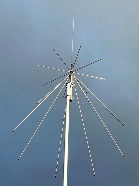 Base Station Discone #2 Antenna All Band Receiver 25Mhz to 1300Mhz