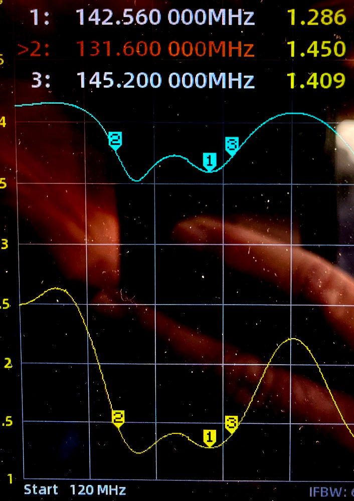 1/4 Wave Radio Antenna + Magnetic Base + Adaptor 134Mhz VHF - 520Mhz UHF