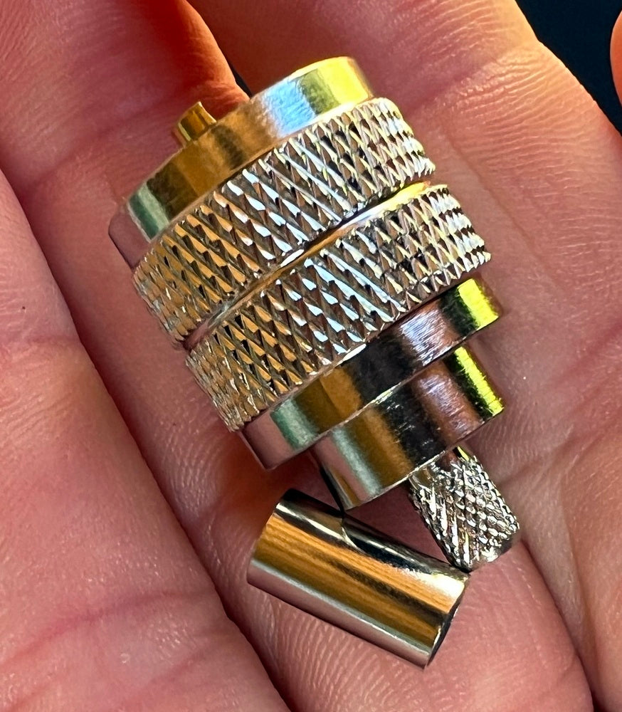 Coax Plug UHF Male2 - PL295 For RG58 Coax Crimp and Solder