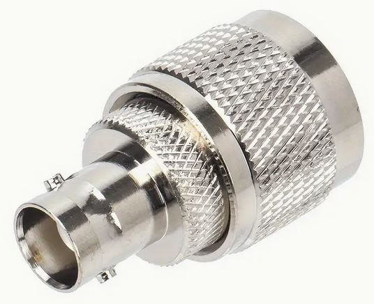 Coax Adapter PL259 Male <> BNC FMale