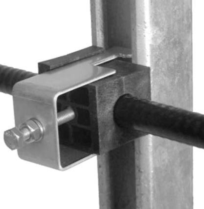 No5 Stainless Steel Cable Support Kits - Cable Hangers - Grips - Andrew KwikClamp