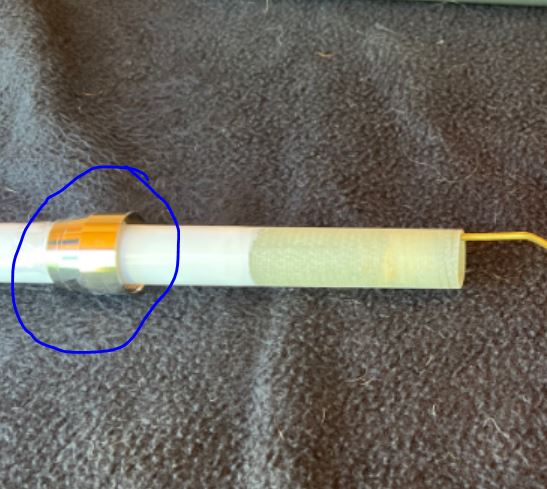 Base Antenna Parts - Splice Nut and Rubber Washer "Small"
