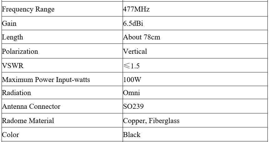 UHF CB 477Mhz Mobile Antenna With Spring - AWSOME 4WD UHF CB Antenna