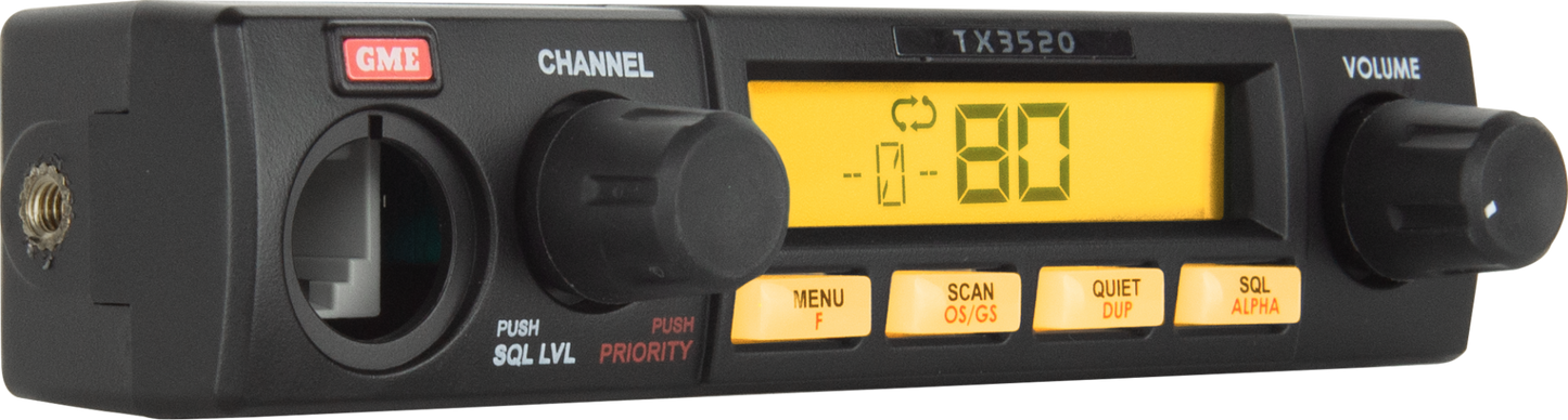 UHF CB Radio - GME TX3520S - 476-477Mhz