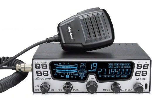 35Watts AM/FM/USB/LSB Anytone "AT-5100"  Mobile HF CB/Amateur Radio