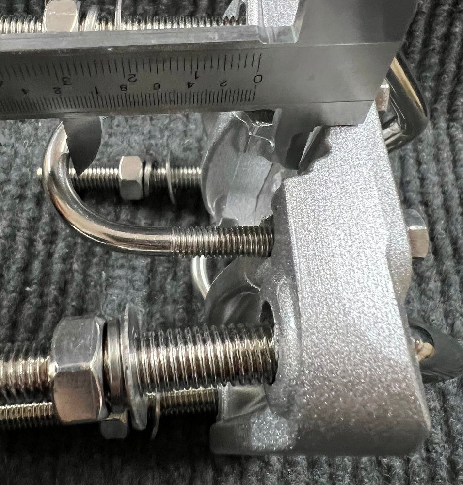 Base Station Antenna Crossover Mount - U-Bolts #1