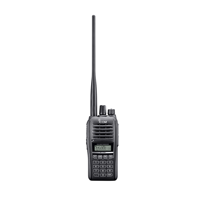 Icom IC-T10 - Portable Dual BAND Radio VHF & UHF