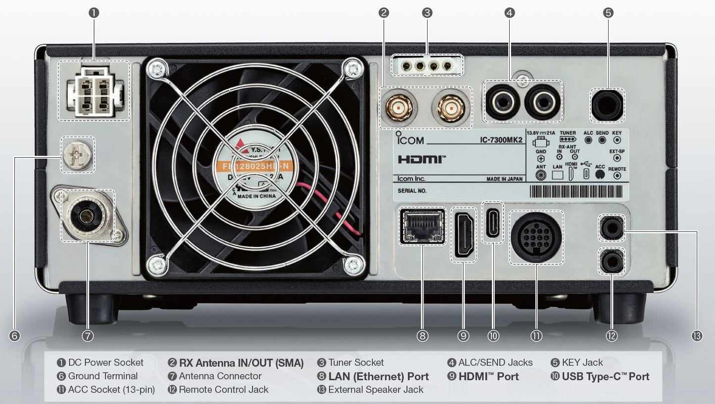 Icom IC-7300MK2 - Base Station Radio