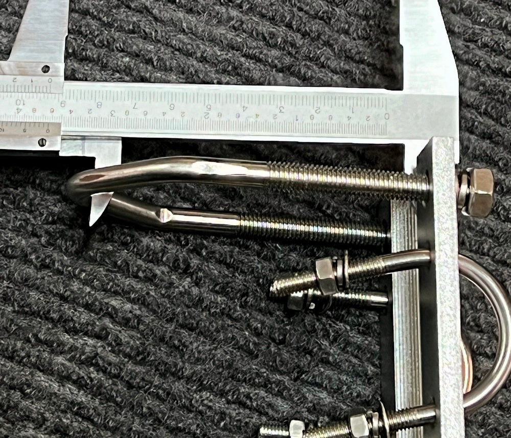 Base Station Antenna Crossover Mount - U-Bolts #2