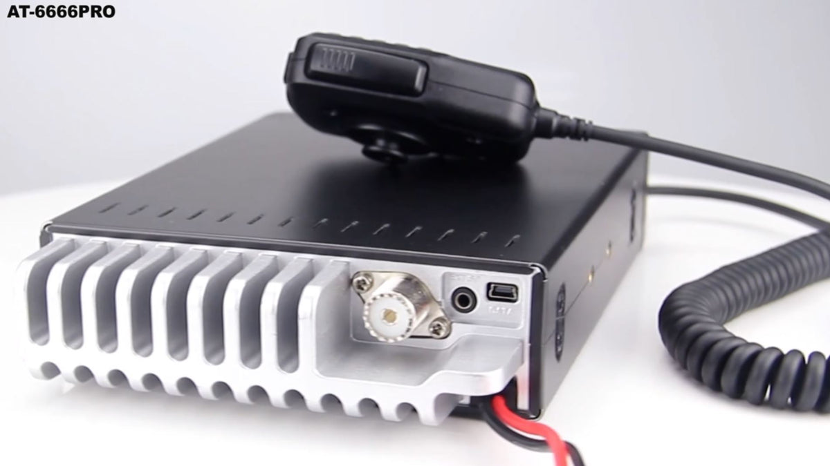 80Watts AM/FM/USB/LSB Anytone "6666-PRO"  Mobile HF CB/Amateur Radio 21-30Mhz*