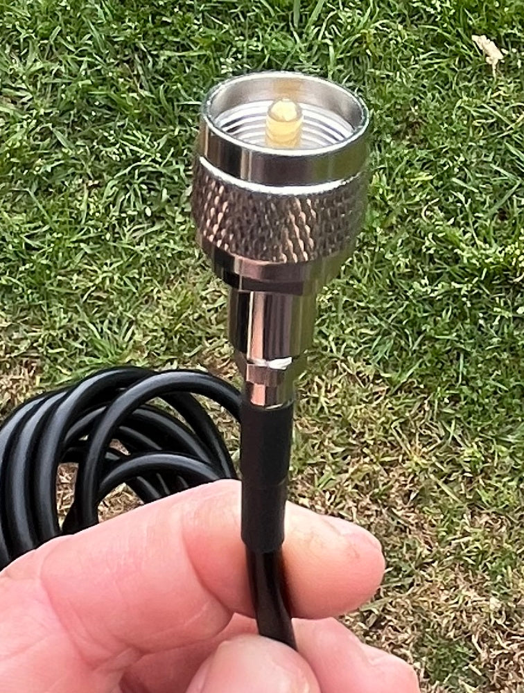 27Mhz CB Antenna 32cm Long With Magnetic Base, Lead, Plug And Adaptor