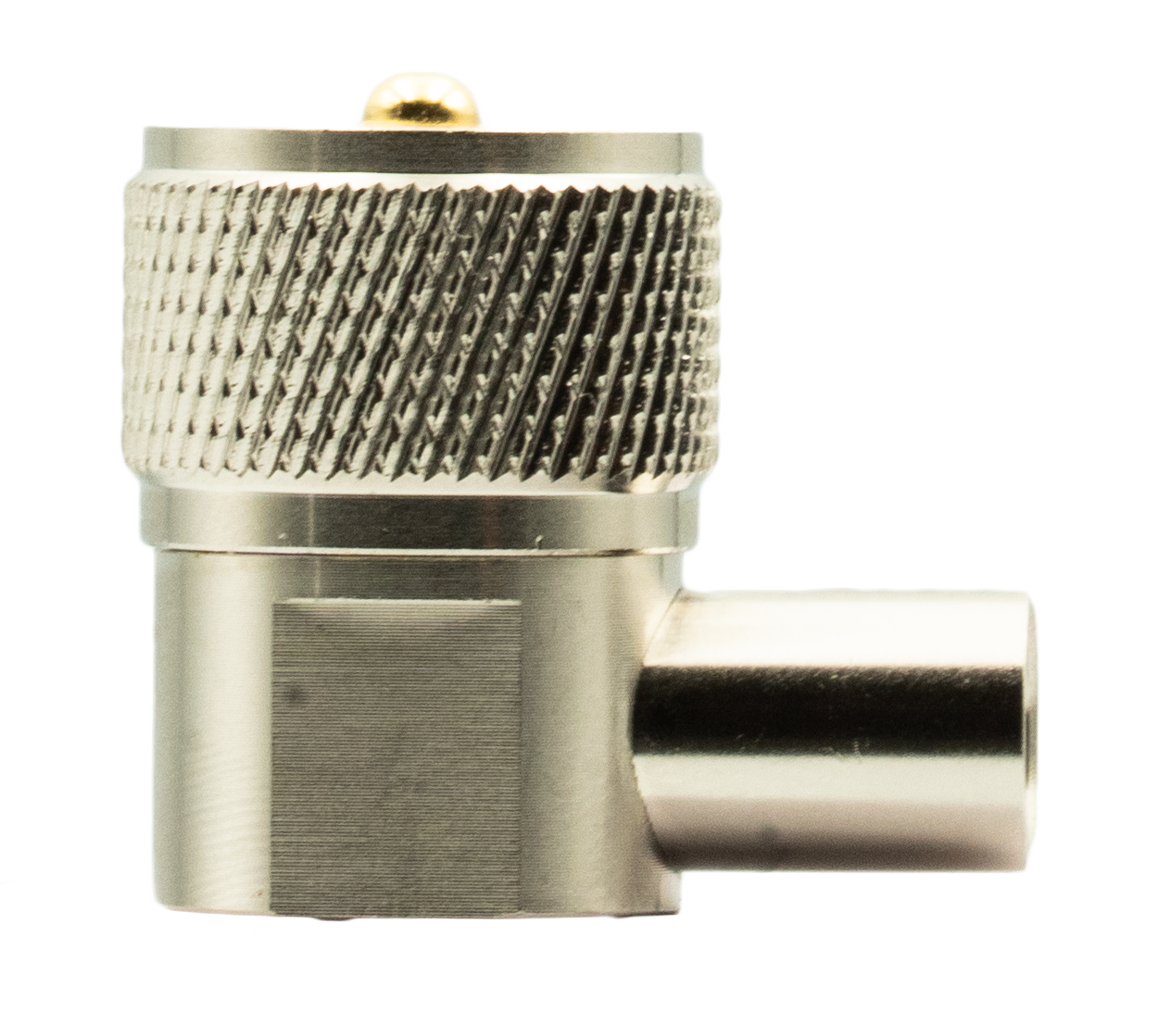 FME Male to PL259 Right Angle Adaptor Plug - GME001