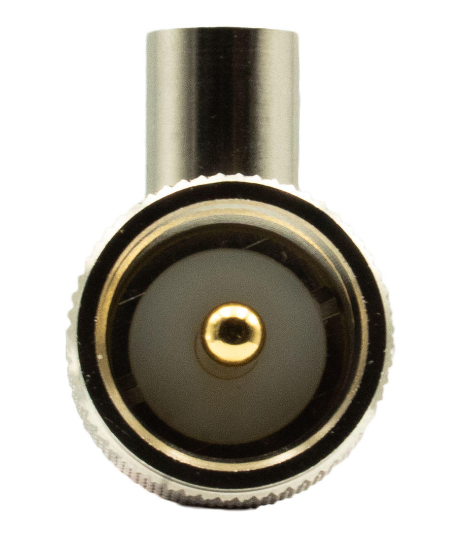 FME Male to PL259 Right Angle Adaptor Plug - GME001