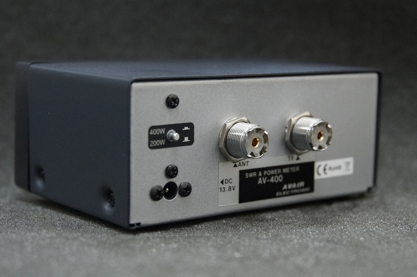 SWR Meter, VSWR Meter - AV400 140Mhz to 525Mhz - Peak 400Watts
