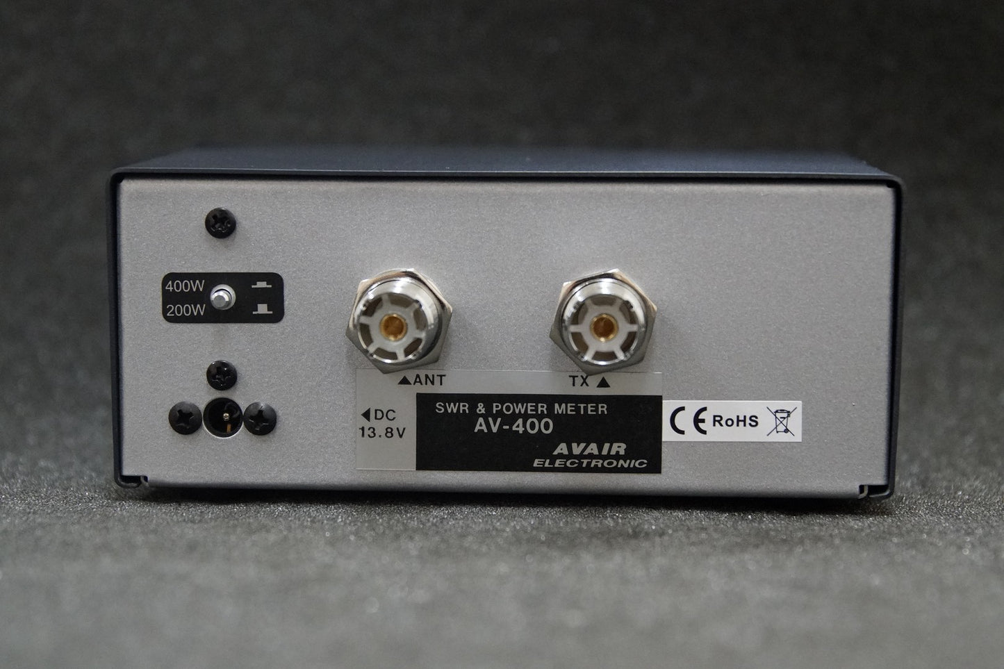 SWR Meter, VSWR Meter - AV400 140Mhz to 525Mhz - Peak 400Watts