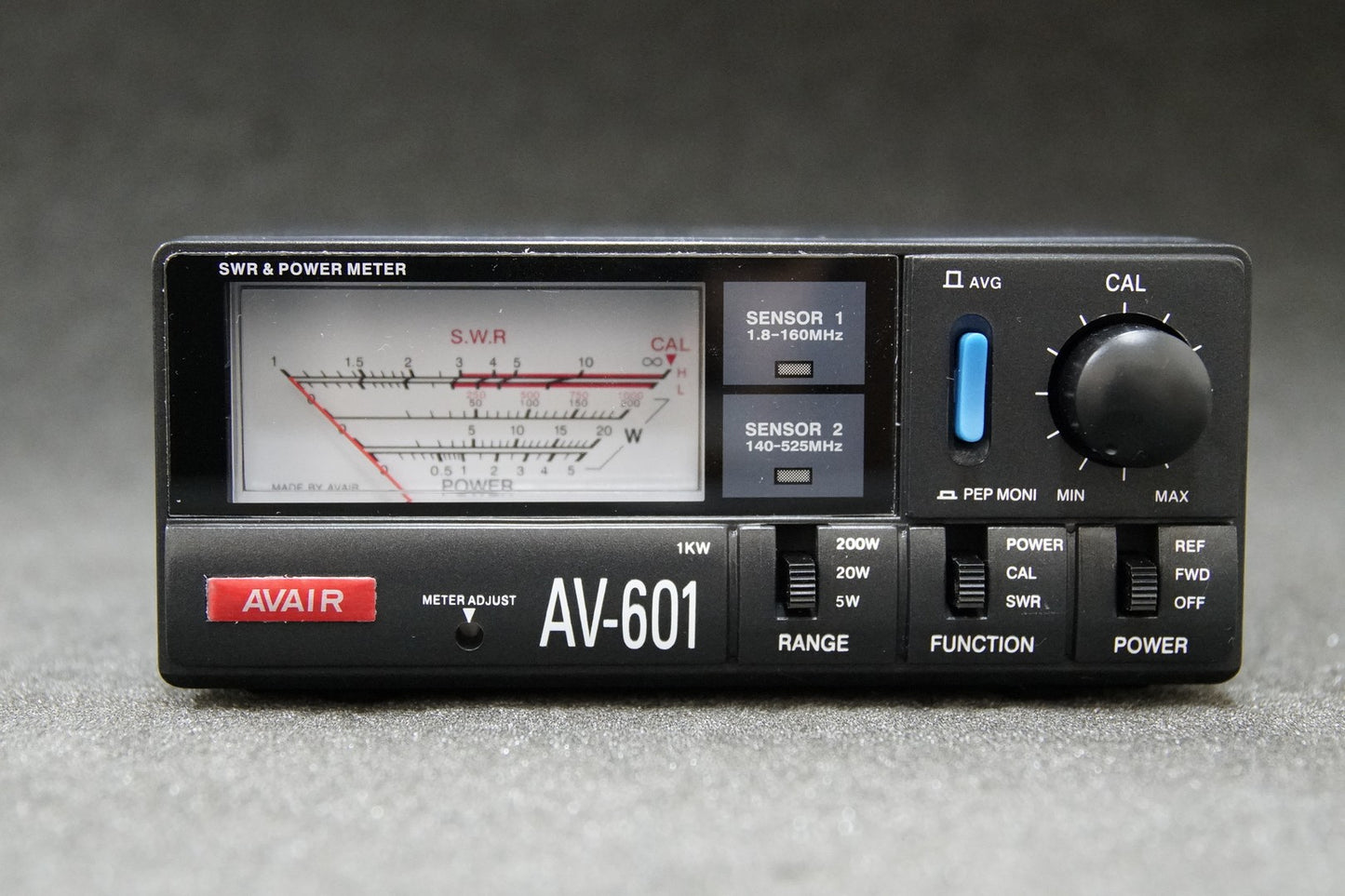 SWR Meter, VSWR Meter - AV601 HF/VHF/UHF 1.8 to 525Mhz