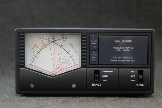 SWR Meter, VSWR Meter - CN600 HF/VHF/UHF 1.8 to 525Mhz Twin Needle