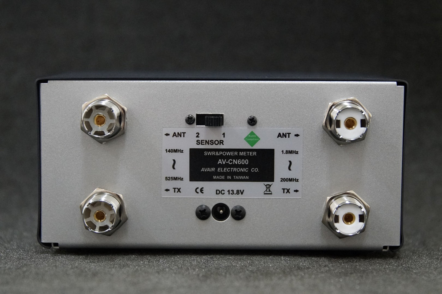 SWR Meter, VSWR Meter - CN600 HF/VHF/UHF 1.8 to 525Mhz Twin Needle
