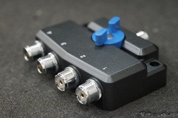 Coax Antenna Switch - 4 Way N-Type Female & UHF (PL259) - Antenna Switch