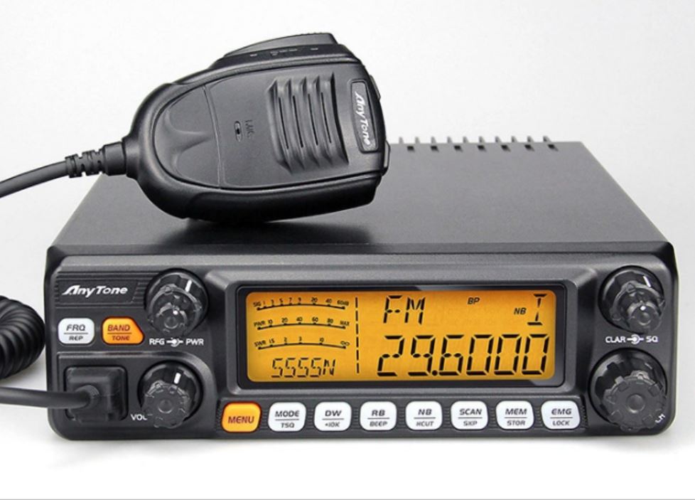 AM/FM/USB/LSB Anytone 5555N-II  Mobile HF CB/Amateur Radio 24-30Mhz*