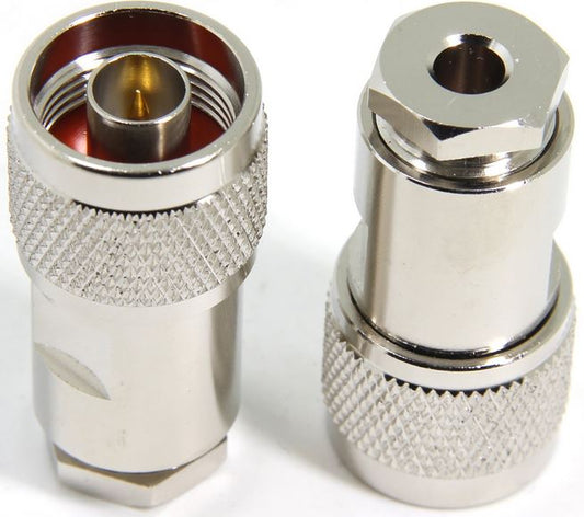 Coax Plug N-Type Male to RG58 Cable Solder Type #56