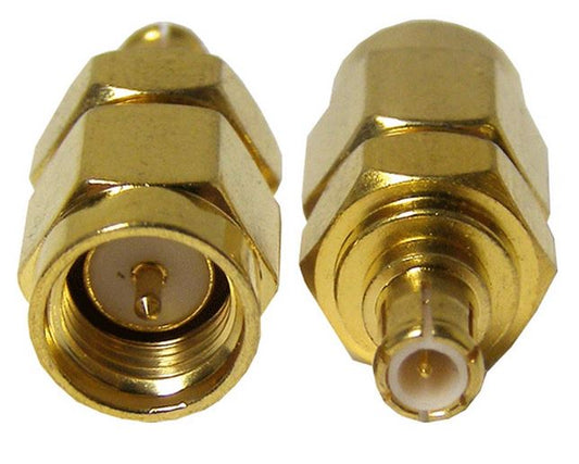Coax Adapter MCX-Male to SMA-Male #69