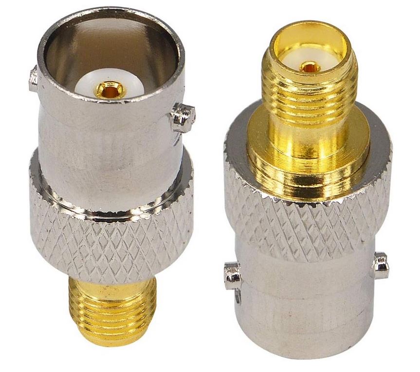 Coax Plug SMA Female to BNC Female #9 Adaptor