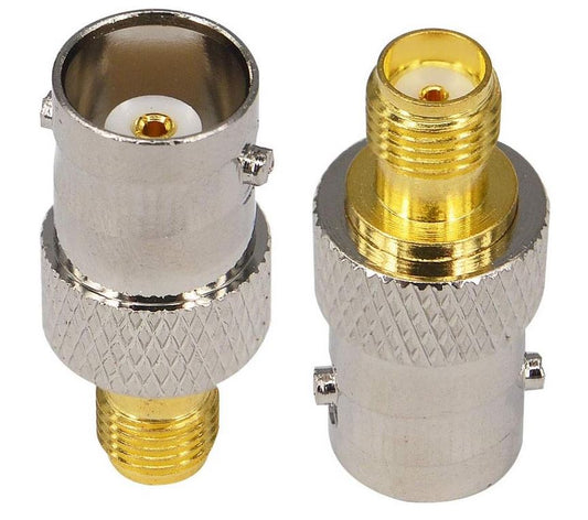 Coax Plug SMA Female to BNC Female #9, No9 Adaptor