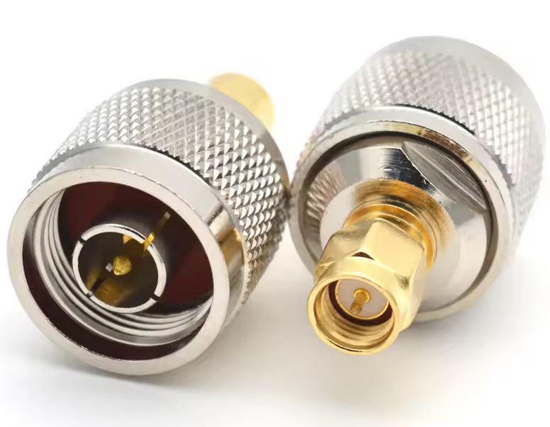 Coax Plug N-Type Male To SMA Male #91 Adaptor