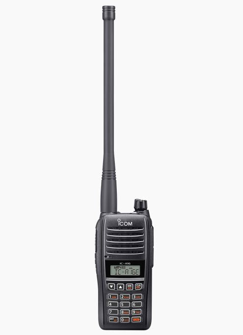 Icom IC-A16E-NBT - VHF AIR BAND Handheld Portable Radio