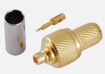 Coax Plug Crimp/Solder MMCX Connector to RG58 Cable #75, No75