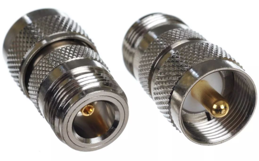 Coax Plug N-Type Female to UHF-Male (PL259) #30, No30