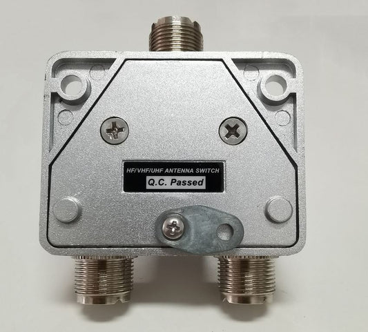 Coax Antenna Switch - 2 Way - Antenna Switch With Built-In Lightning Protection