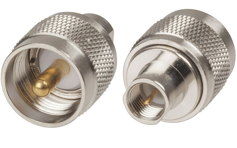 Coax Plug FME-Male to UHF-Male (PL259) - Adaptor Coax Plug #1