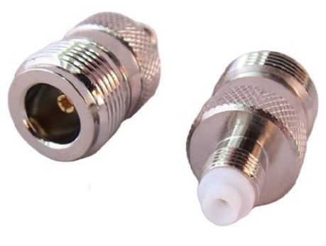 Coax Adapter N Type Female to FME Female