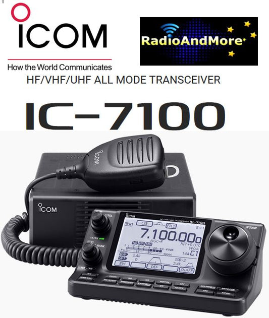 Icom IC-7100 - Mobile TRI BAND Radio HF/VHF/UHF