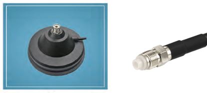 120mm Round Antenna Magenetic Base Mount, Lead, Plug and Adaptor