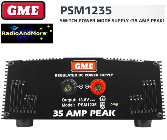 Power Supply GME-PSM1235 - 13.8VoltsDC 35Amp Peak