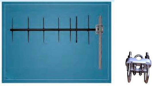Base Antenna 450 - 520Mhz 7 Element UHF CB - RF Link Yagi - 2Way Radio
