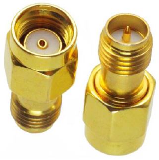 Coax Adapter SMA Male to RP SMA Female