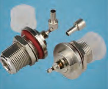 Coax N Type Female Panel Mount For RG58 Cable