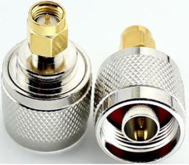 Coax Adapter SMA Male to N Type Male