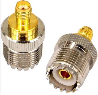 Coax Adapter SMA Female To UHF Female (S0239)