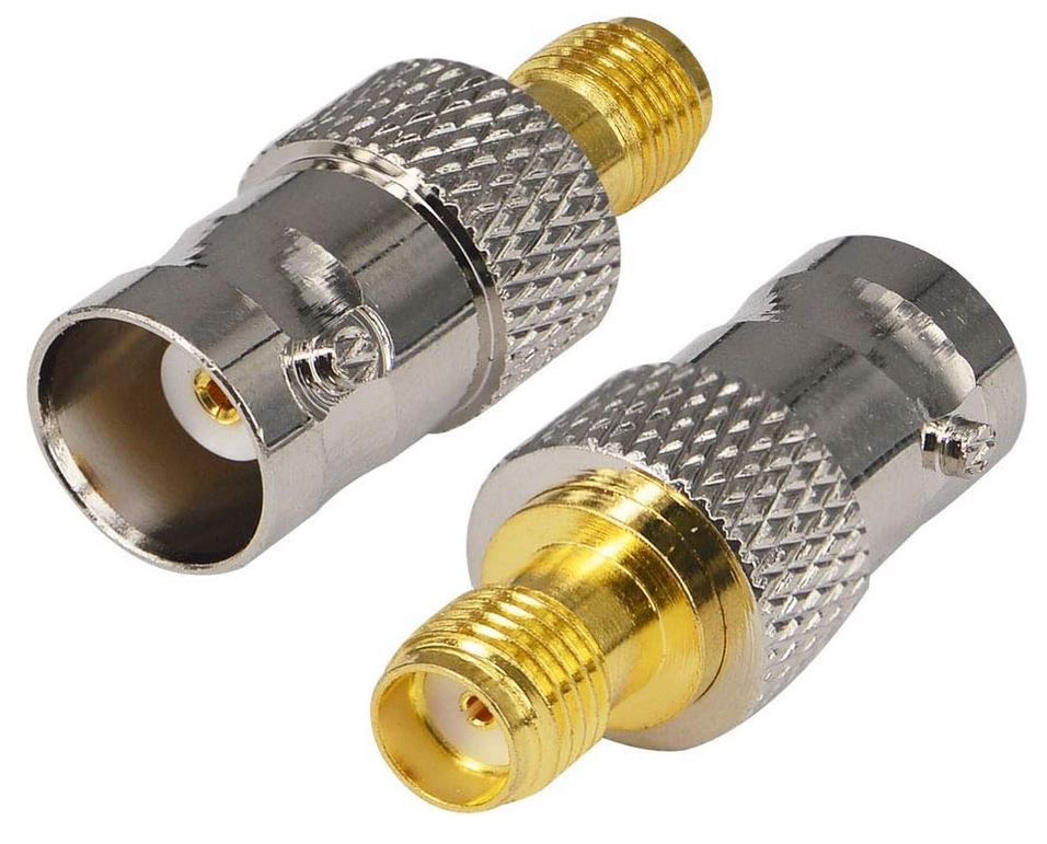 Coax Plug SMA Female to BNC Female #9 Adaptor