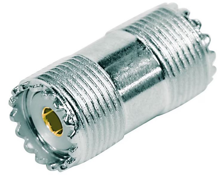 RFI - Adaptor Barrel Female S0239 to Female S0239 Coax Plug UHF-14