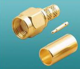 Coax Plug Crimp SMA Male For RG58 Cable