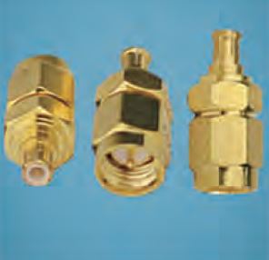 Coax Adapter MCX Male to SMA Male